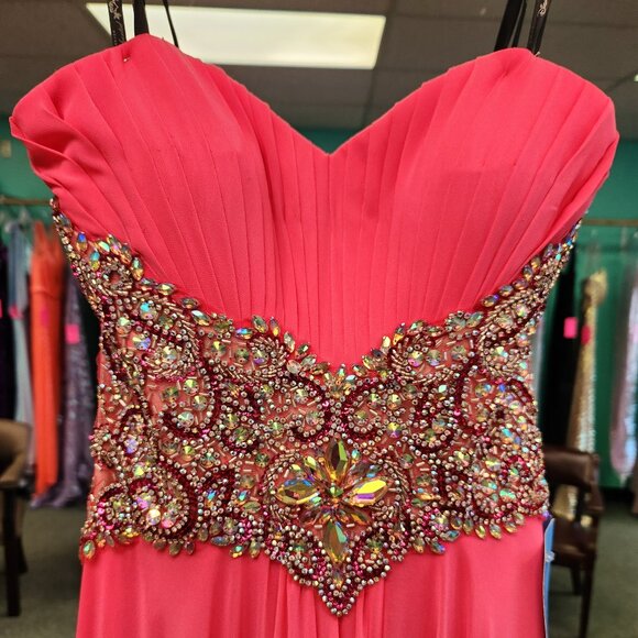 Impressions Disney 35693 Pink Size 0 Prom Dress/Formal Gown - Picture 2 of 7